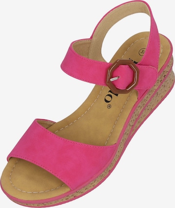 Palado Sandale 'Palado Gonce' in Pink: Vorderseite