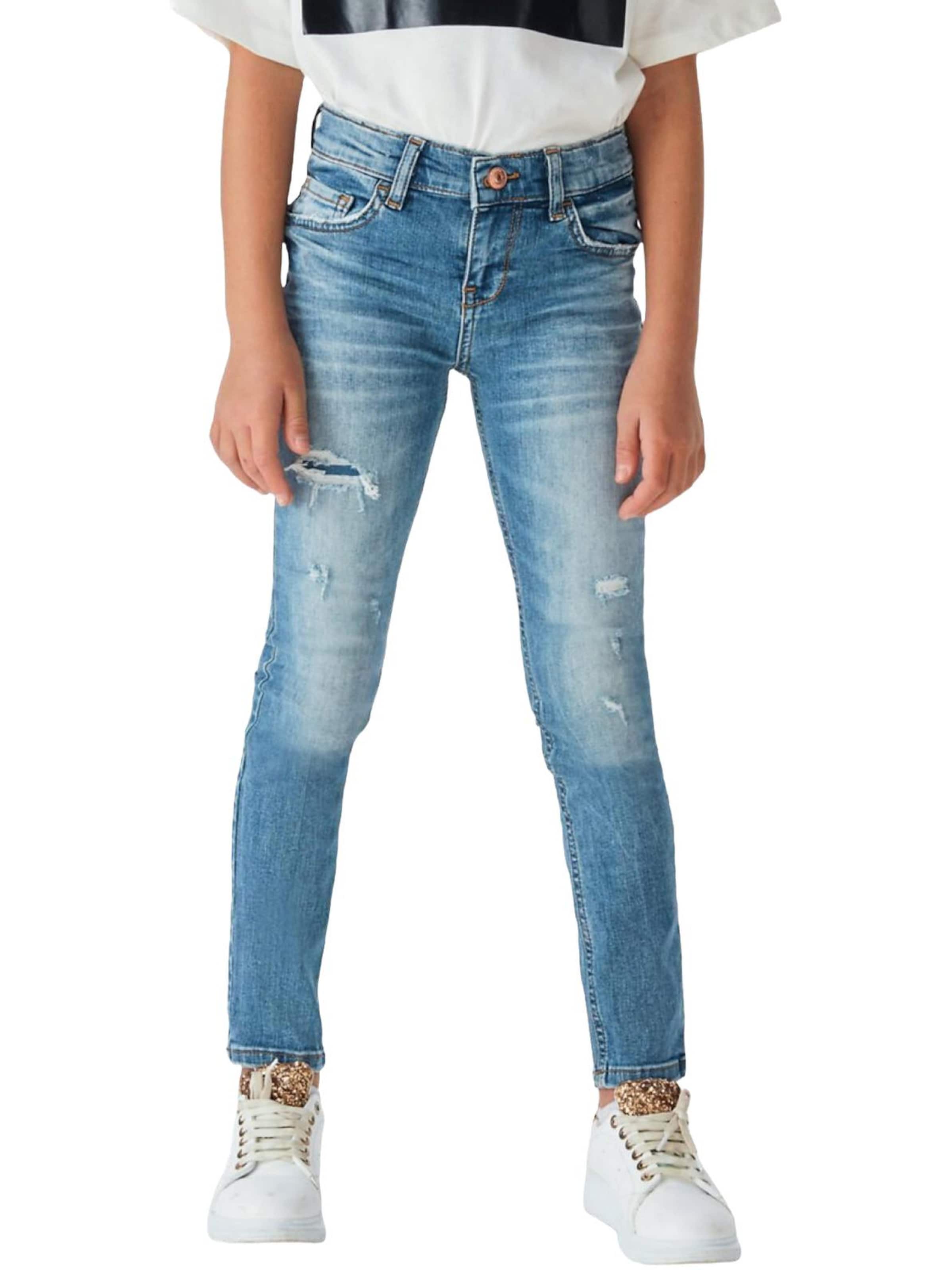 regular Jeans 'LTB Jeans Baby Girl Isabella G Asymmetric Jeans' di LTB Jeans in blu: frontale