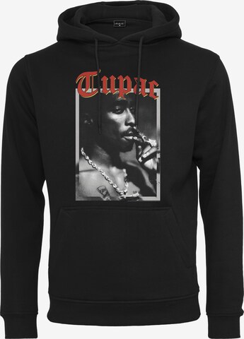 MT Men Sweatshirt 'Tupac California Love' in Zwart: voorkant
