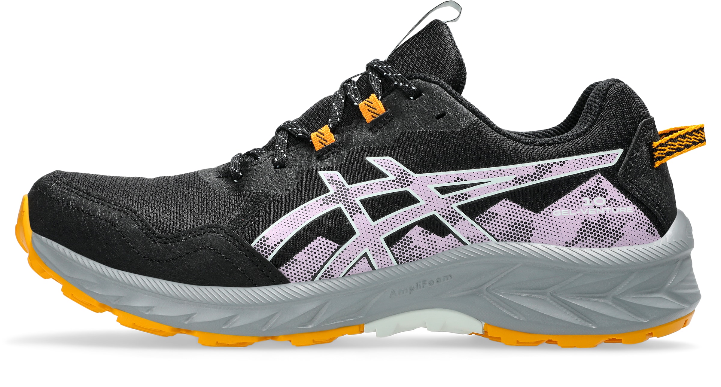 ASICS Παπούτσι για τρέξιμο 'Gel-Venture 10' σε μαύρο: μπροστά