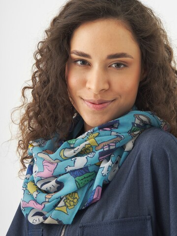 CODELLO Schal Peanuts™ Motiv in Blau