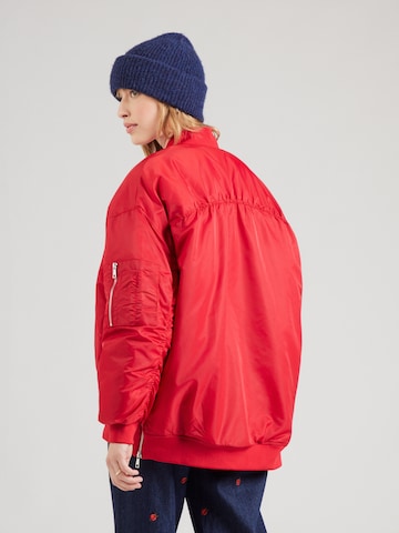 miss goodlife Φθινοπωρινό και ανοιξιάτικο μπουφάν σε κόκκινο