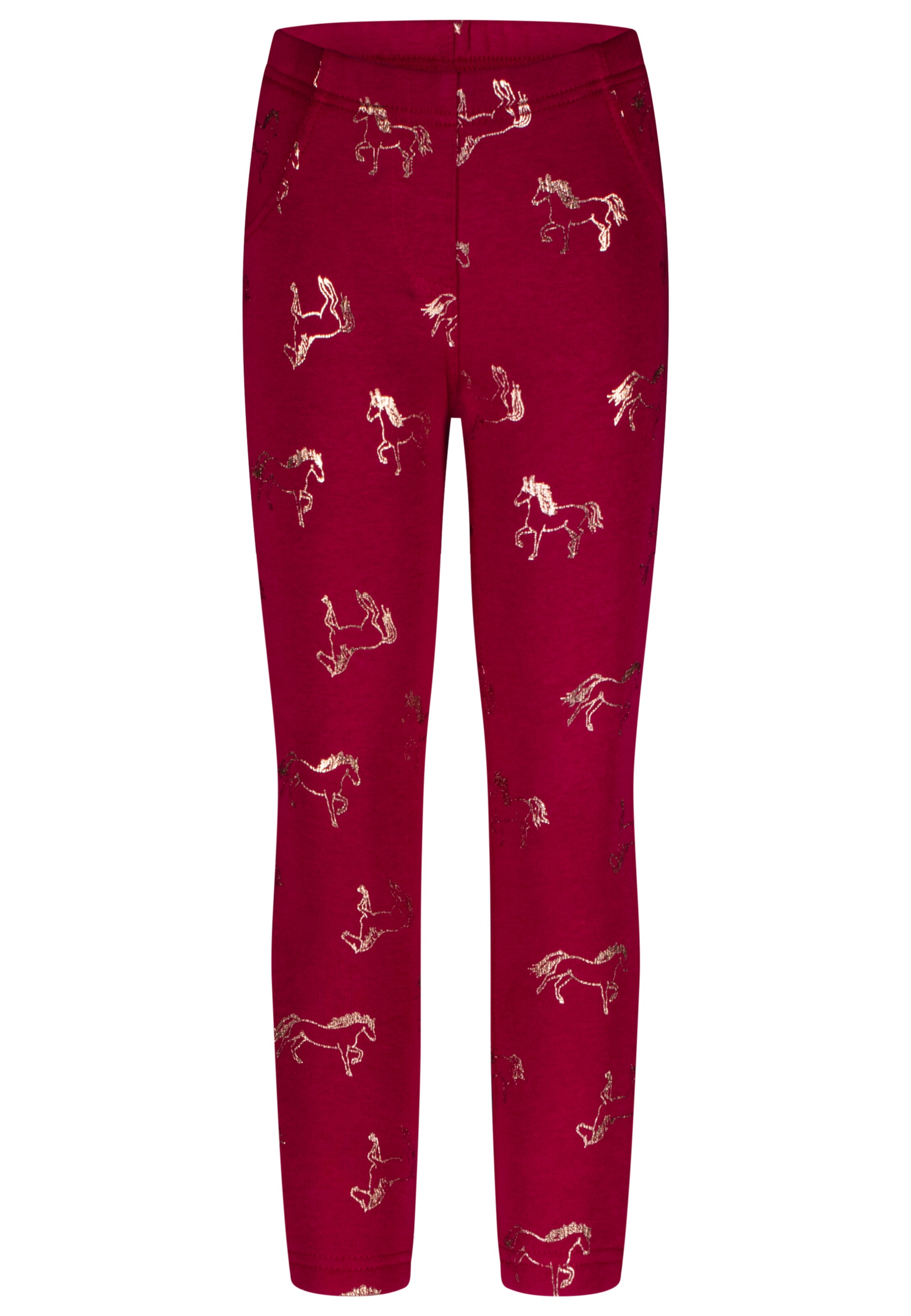 SALT AND PEPPER Slimfit Leggings in Lila: Vorderseite