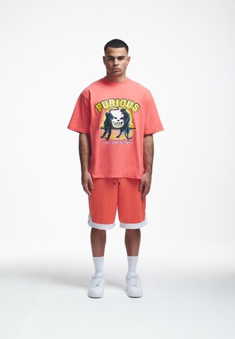 T-Shirt 'Furios' 2Y Studios en rouge
