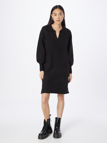 Kaffe Knitted dress 'Wendy' in Black: front