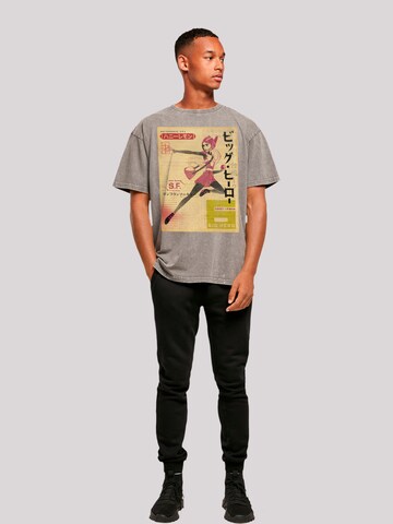 T-Shirt 'Big Hero 6 Honey Lemon Newspaper' F4NT4STIC en gris