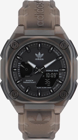 ADIDAS ORIGINALS Uhr 'City Tech One' in Braun: Vorderseite
