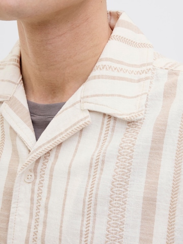 Fit confort Chemise JACK & JONES en beige