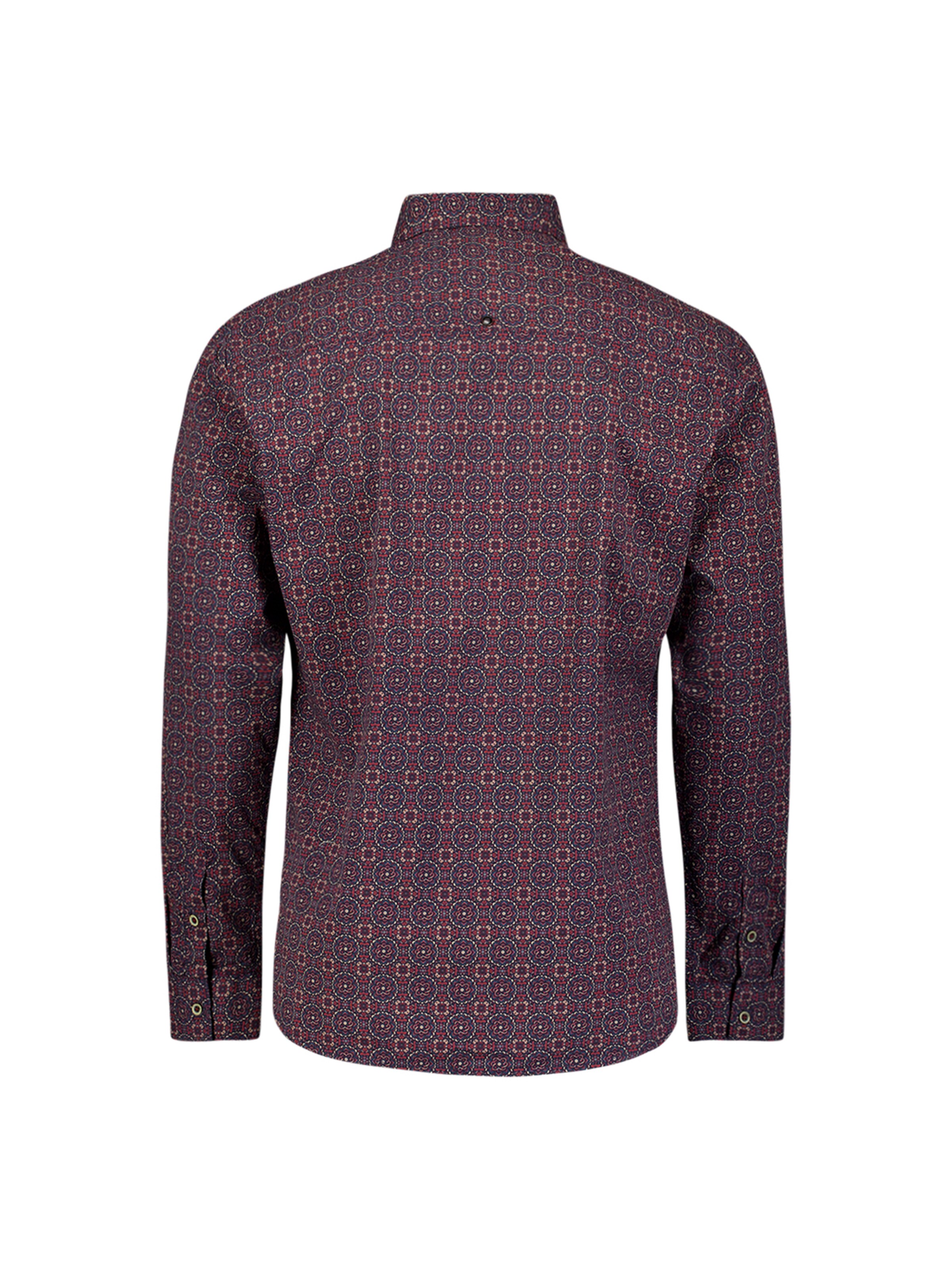 No Excess Regular fit Overhemd in Rood