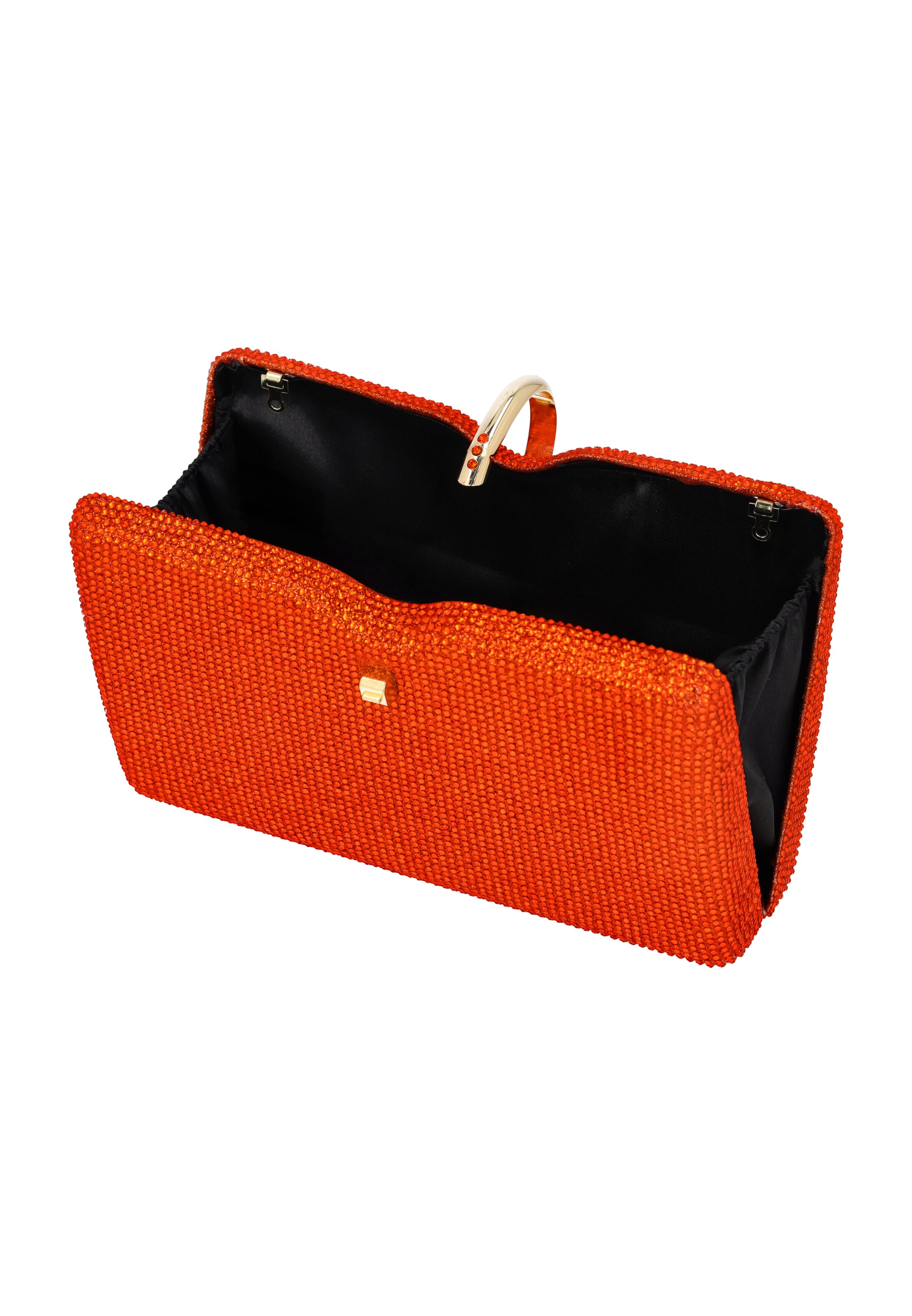 usha BLACK LABEL Clutch in Orange