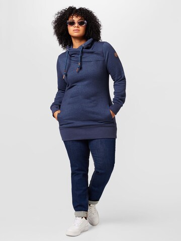 Ragwear Plus Sweatshirt 'NESKA' in Blue