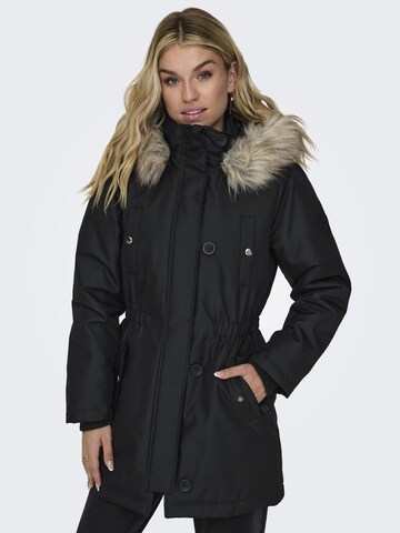 ONLY Winter Parka 'ONLIris' in Black