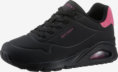 SKECHERS Niske tenisice 'Uno' u roza / crna, Pregled proizvoda