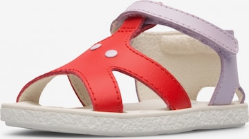 CAMPER Sandals ' Twins ' in Red: front