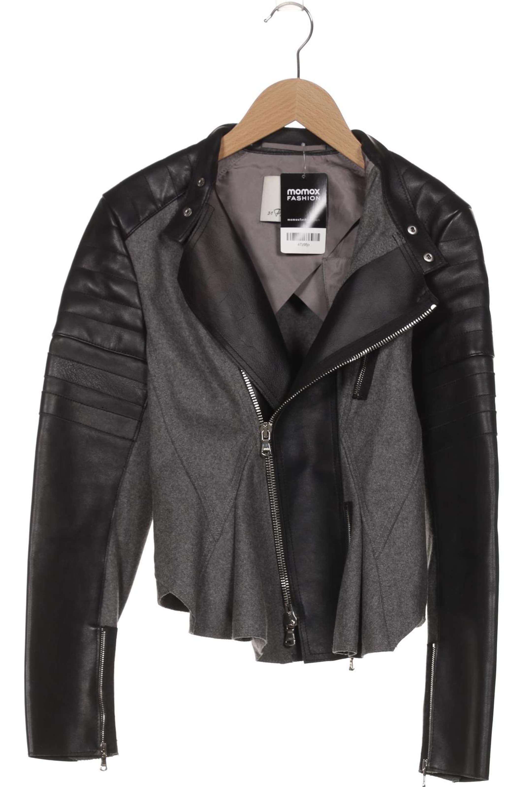 Phillip Lim Jacket & Coat in XXS in Grey: front