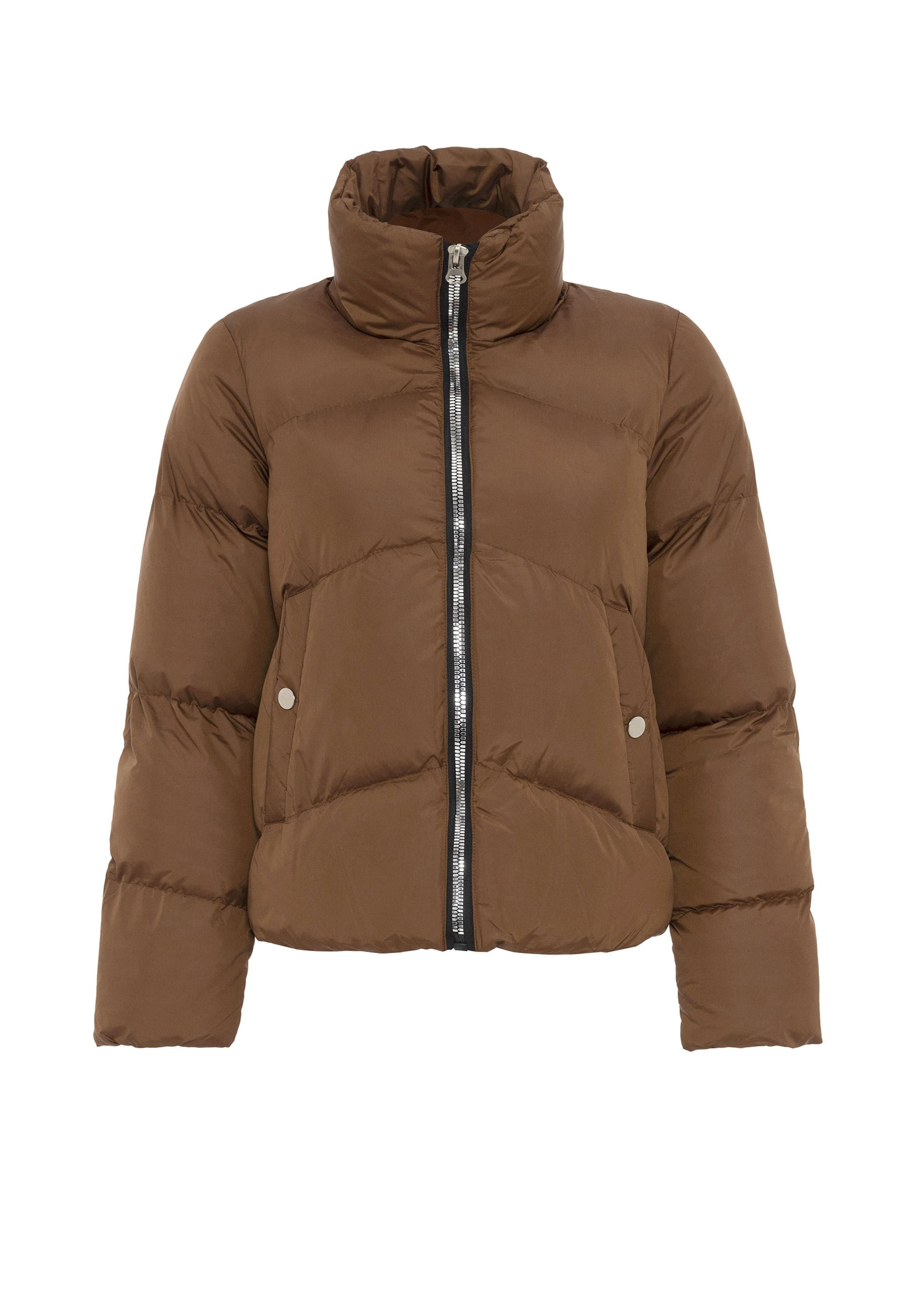 Jimmy Sanders Winter jacket in Brown: front