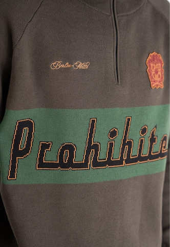 Pullover di Prohibited in verde