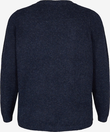 Cardigan 'CASUNNY' Zizzi en bleu