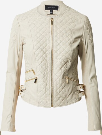 Veste mi-saison Karen Millen en beige : devant