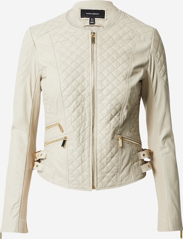 Karen Millen Between-Season Jacket in Beige: front