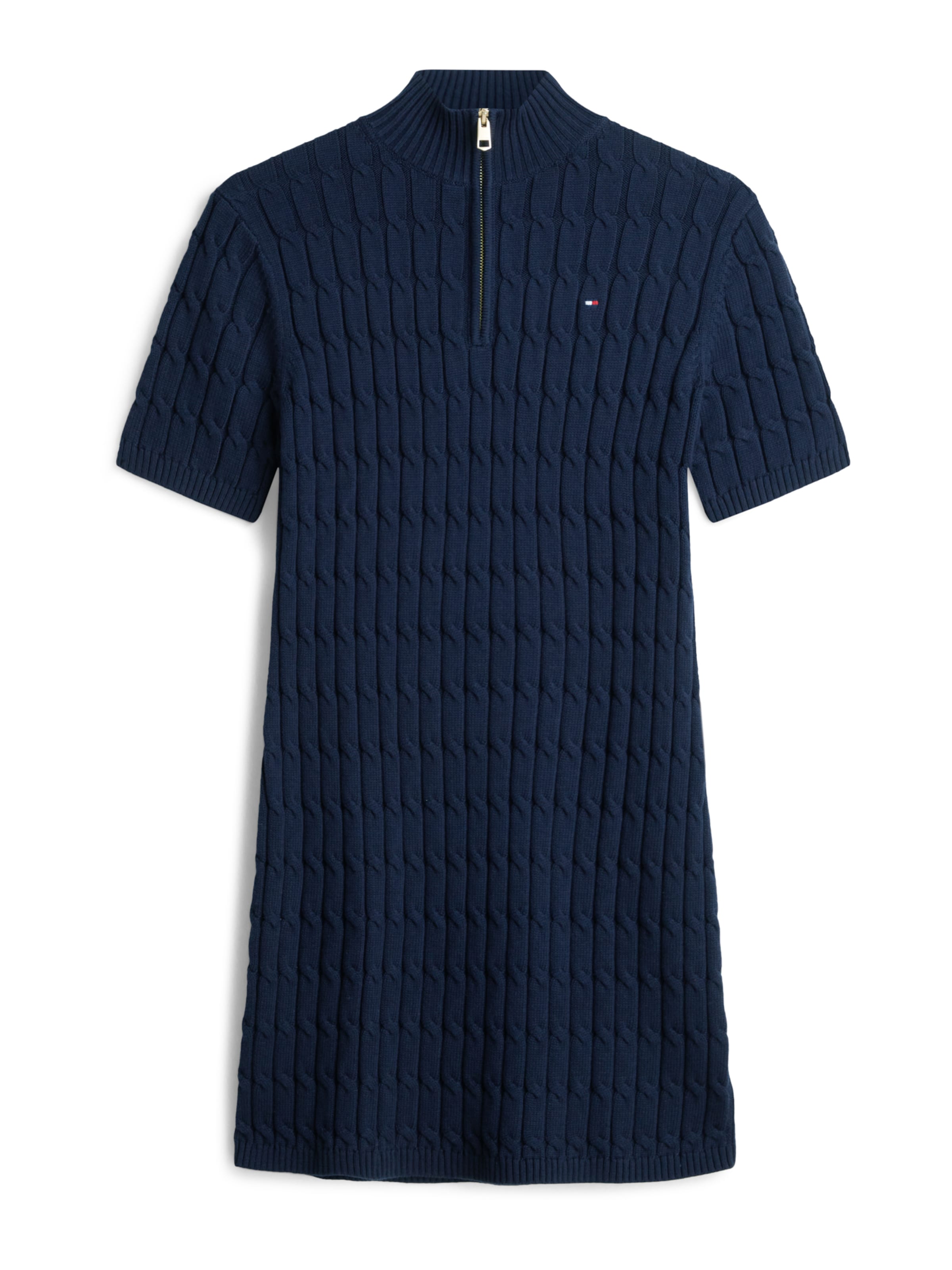 TOMMY HILFIGER Πλεκτό φόρεμα σε μπλε: μπροστά