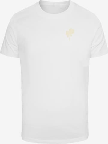 T-Shirt 'Wasted Youth' MT Men en blanc : devant