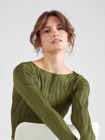 millane - Camisa 'Janina' em verde