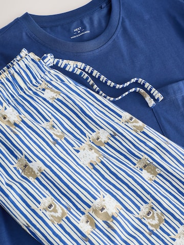 Next Pyjamas lång i blå