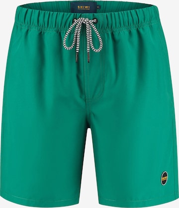 Shiwi Board Shorts 'Mike' in Green: front
