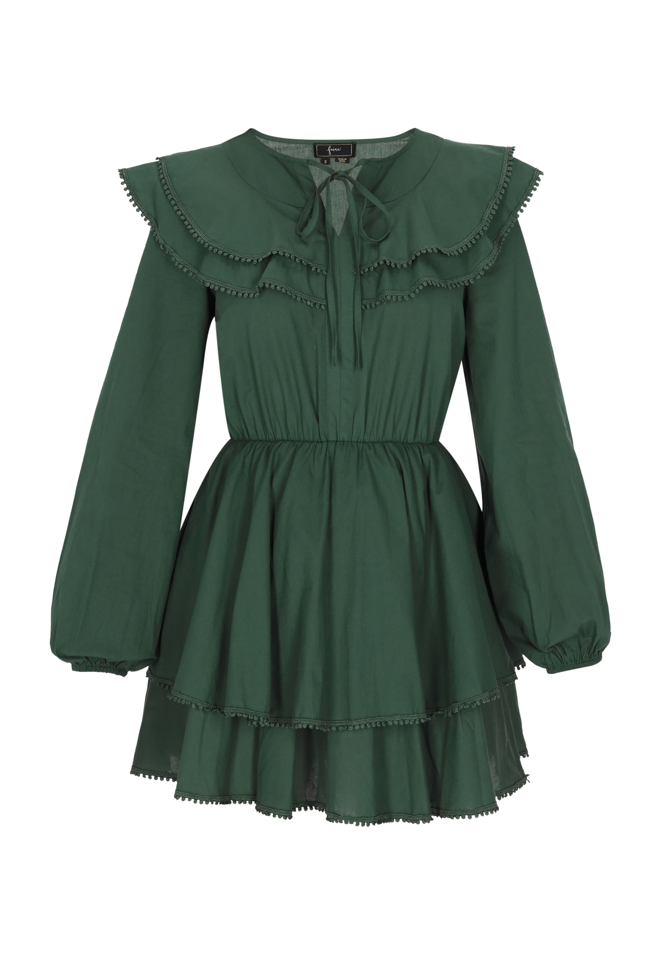 faina - Vestido de cocktail em verde: frente