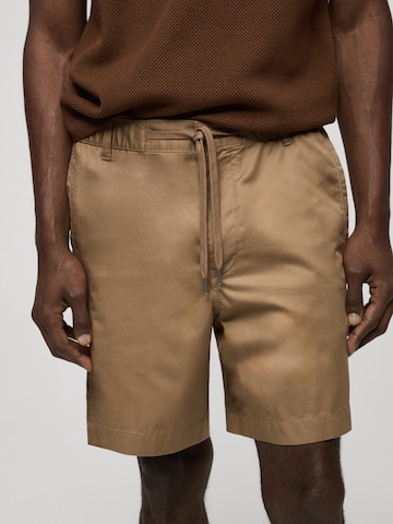 MANGO MAN Regular Shorts 'Rey' in Beige