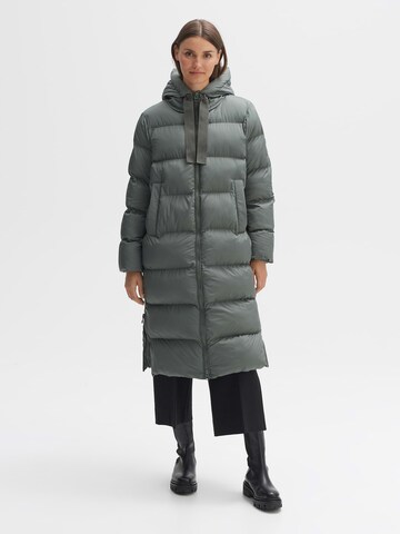 Manteau d’hiver 'Habine' OPUS en vert : devant