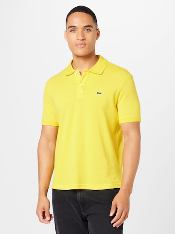 LACOSTE Slim fit Shirt in Yellow: front