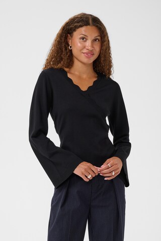 Pull-over 'SZMadlena' SAINT TROPEZ en noir : devant