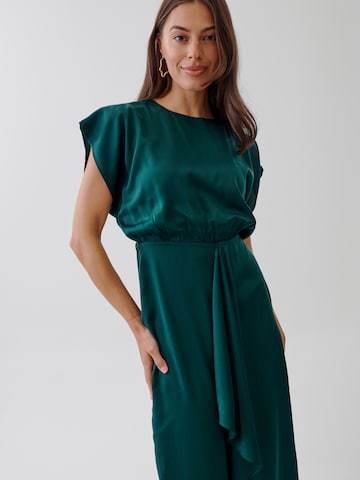 Tussah Dress 'MADILYN' in Green