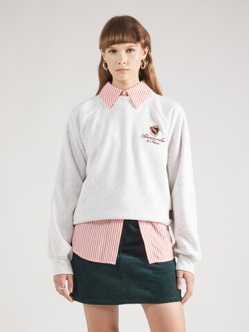Abercrombie & Fitch - Sweatshirt 'CLASSIC SUNDAY' em cinzento
