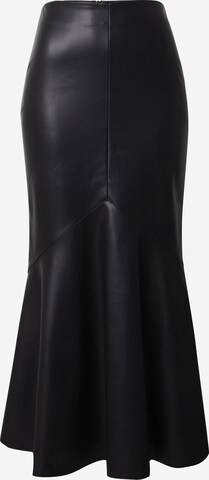 TOPSHOP Skirt in Black: front