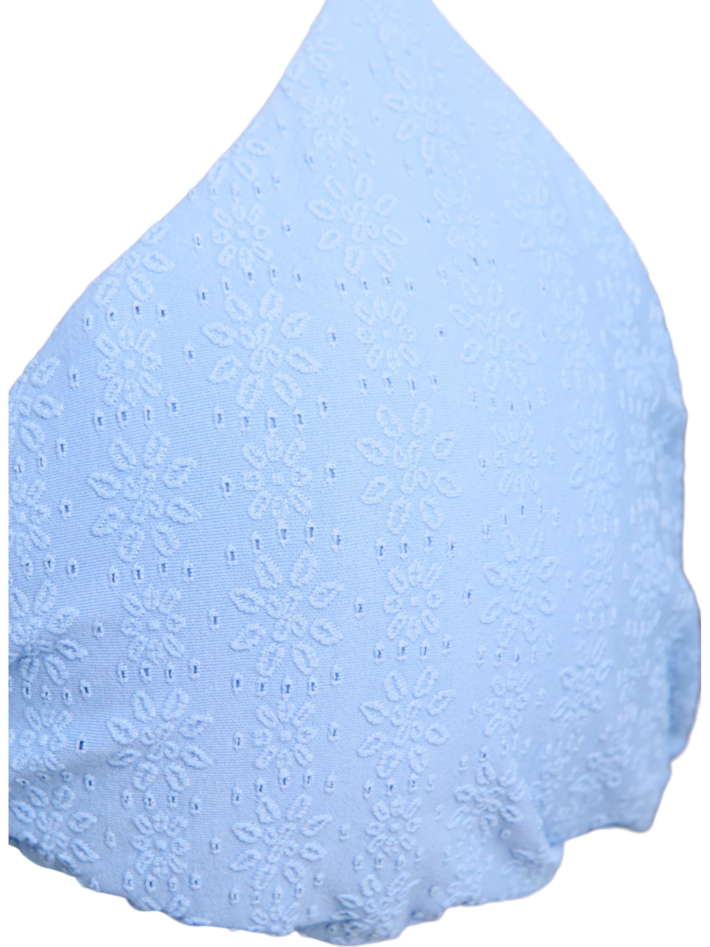 Swim by Zizzi Треугольник Верх бикини 'Salina' в Синий