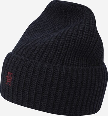 Bonnet TOMMY HILFIGER en bleu : devant