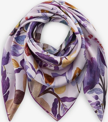 Foulard CODELLO en violet : devant