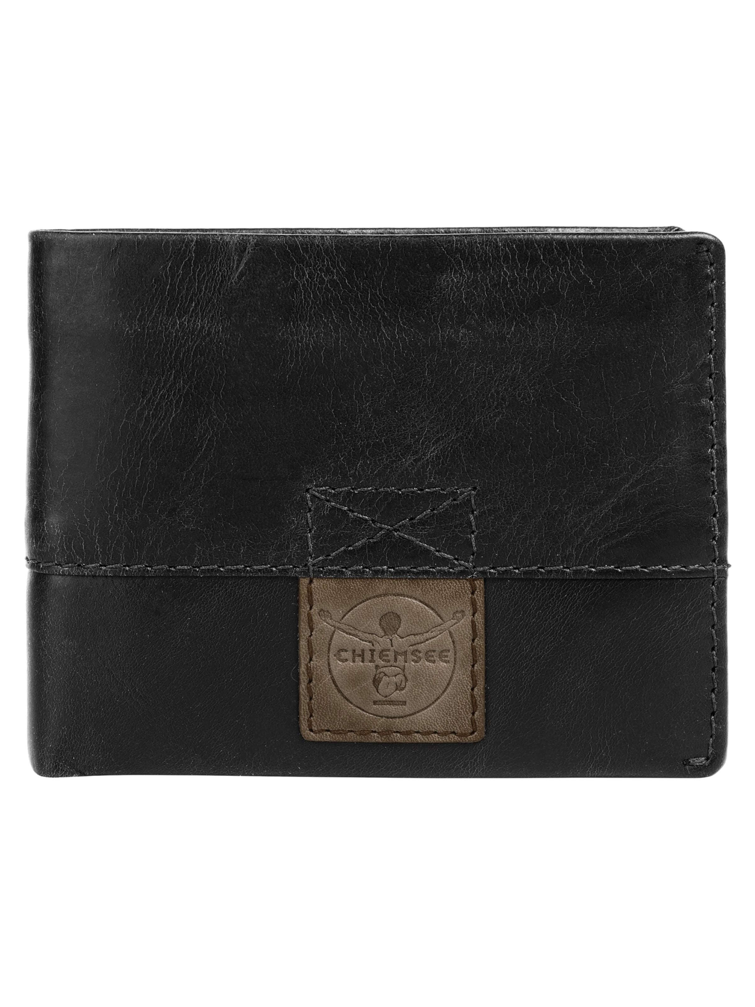 CHIEMSEE Wallet in Black: front
