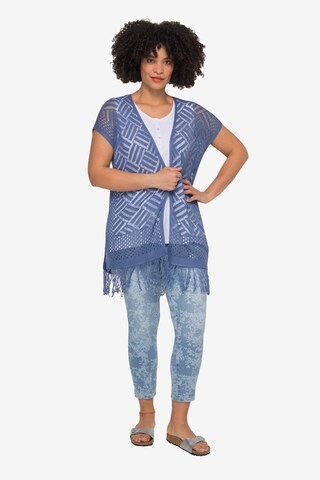 Angel of Style Gebreid vest in Blauw