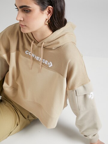 CONVERSE - Sudadera en beige