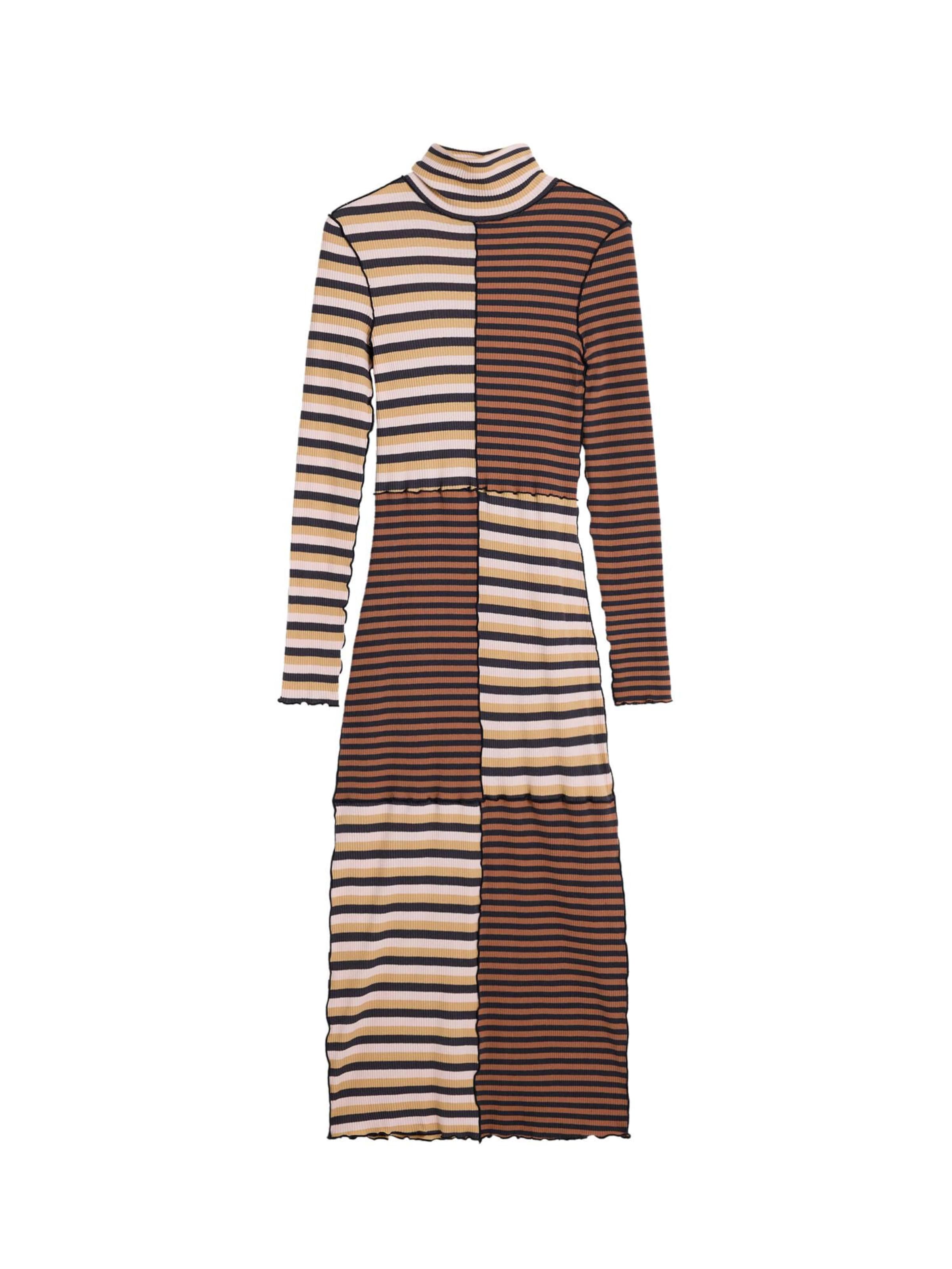 Desigual Φόρεμα σε μπεζ / ανοικτό μπεζ / καφέ / μαύρο, Άποψη προϊόντος