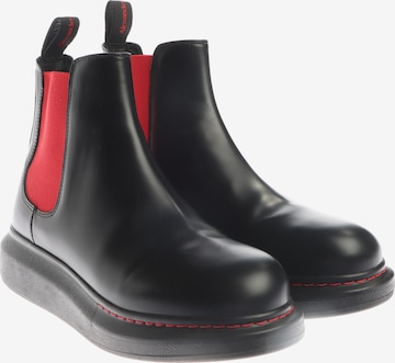 Alexander McQueen Stiefeletten 39,5 in Rot: Vorderseite