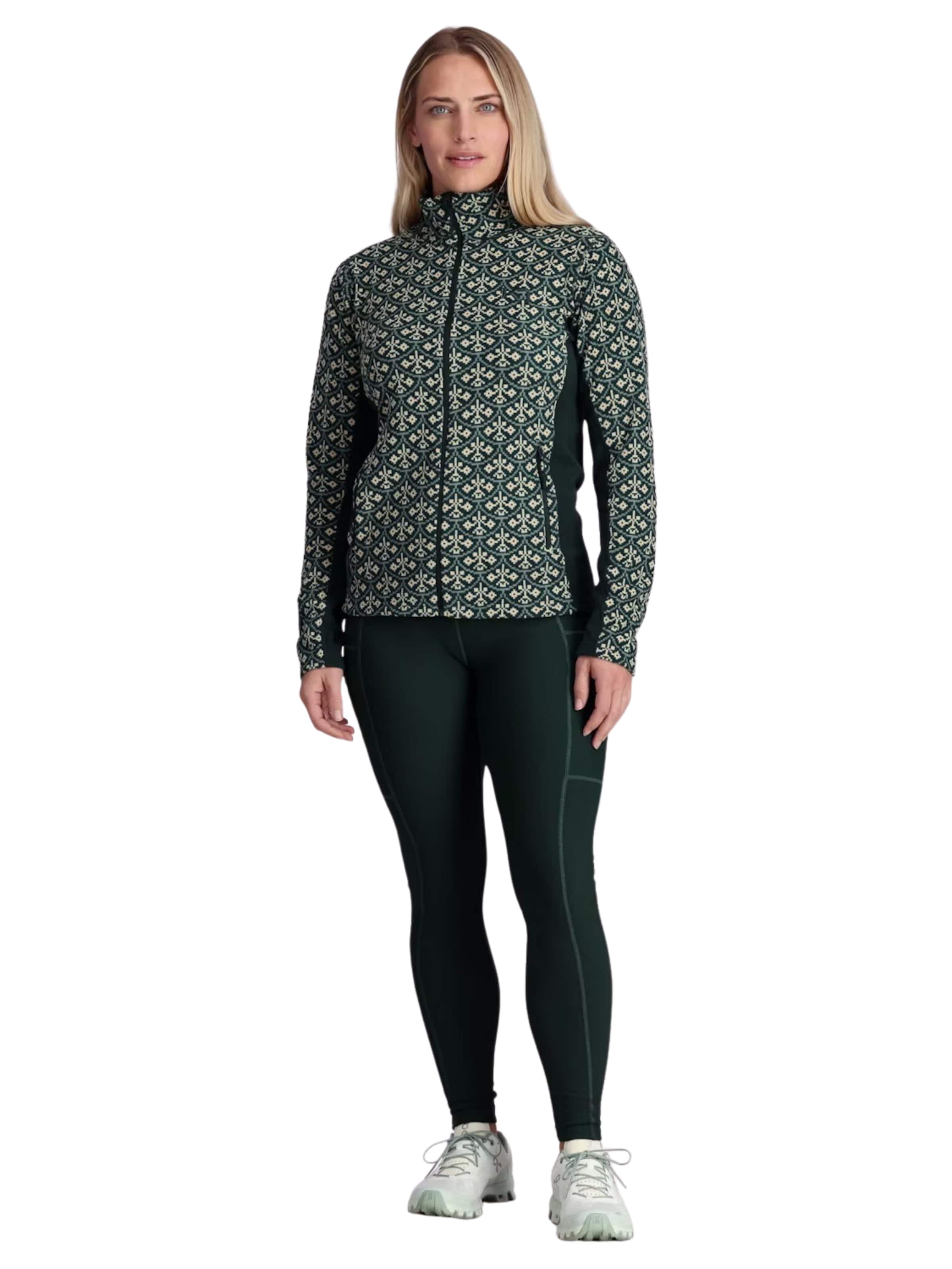 Jachetă  fleece funcțională 'Thalena' de la Kari Traa pe verde