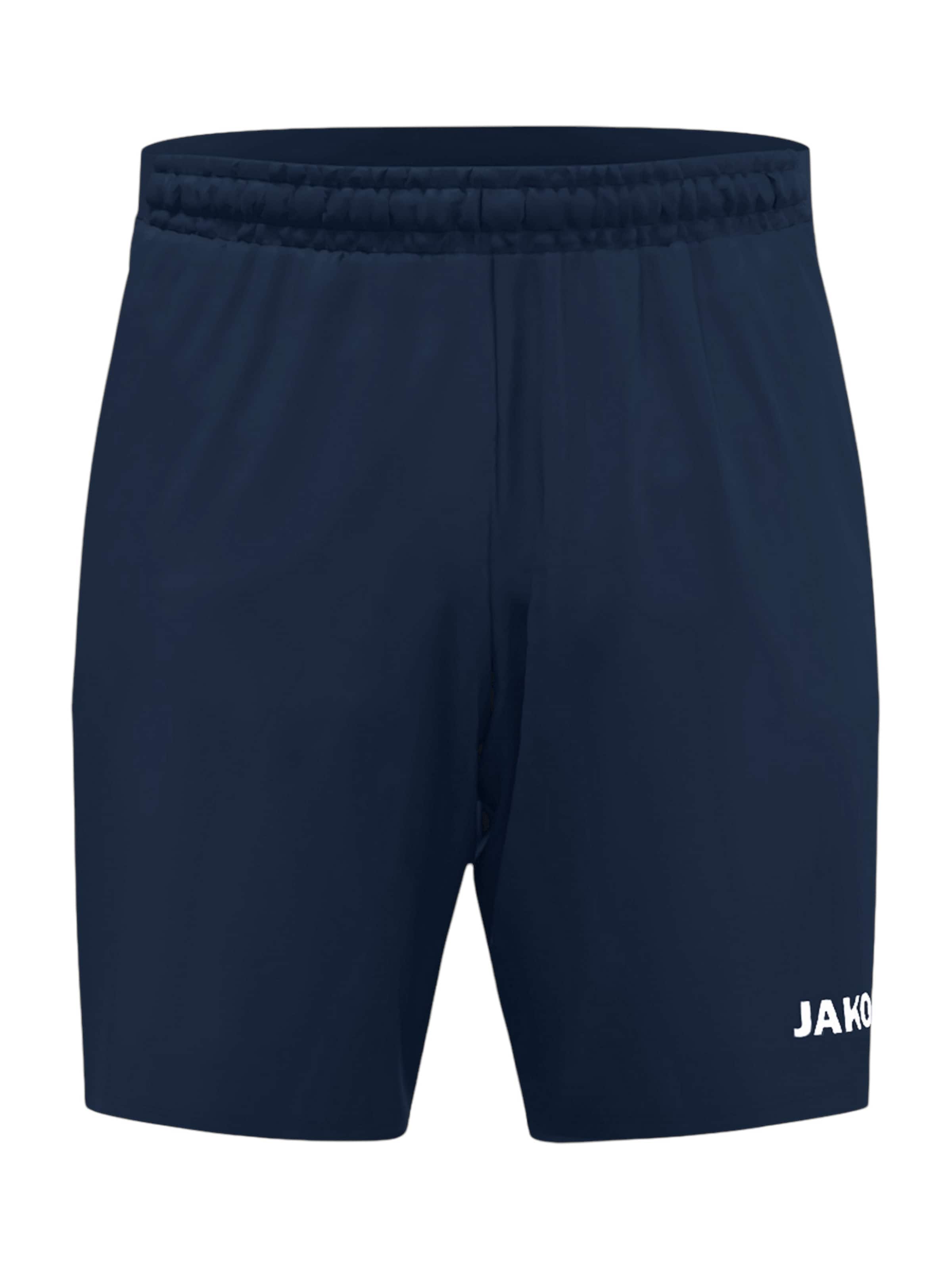 JAKO Regular Workout Pants 'Dynamic' in Blue: front