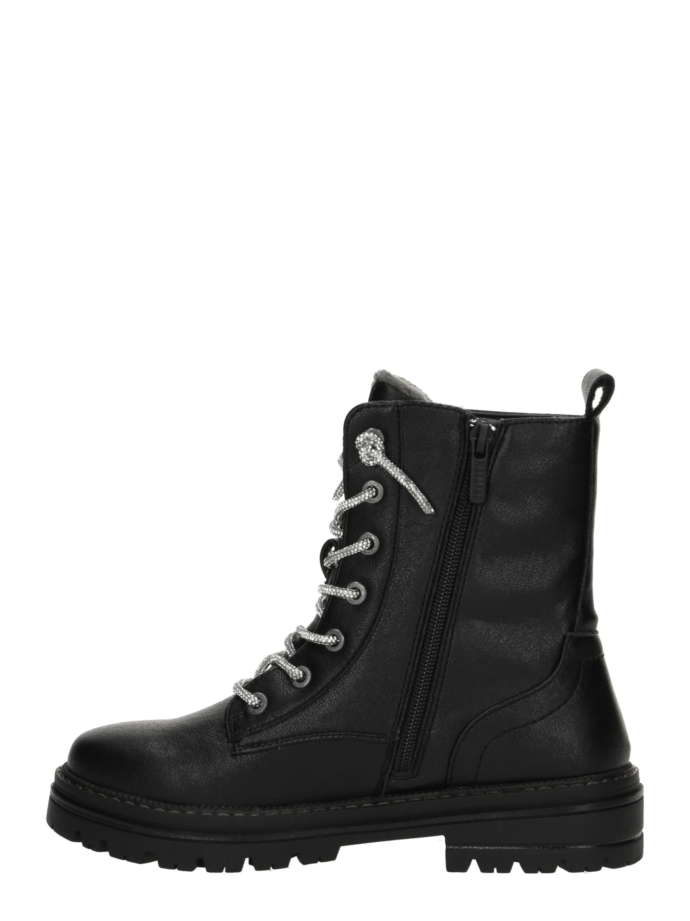 MUSTANG Lace-up bootie in Black