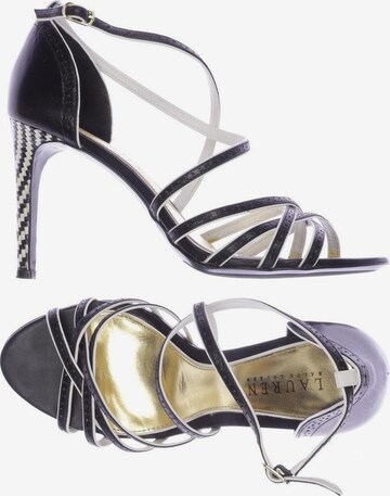 Lauren Ralph Lauren Sandals & High-Heeled Sandals in 39,5 in Black: front
