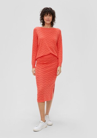 s.Oliver Skirt in Orange